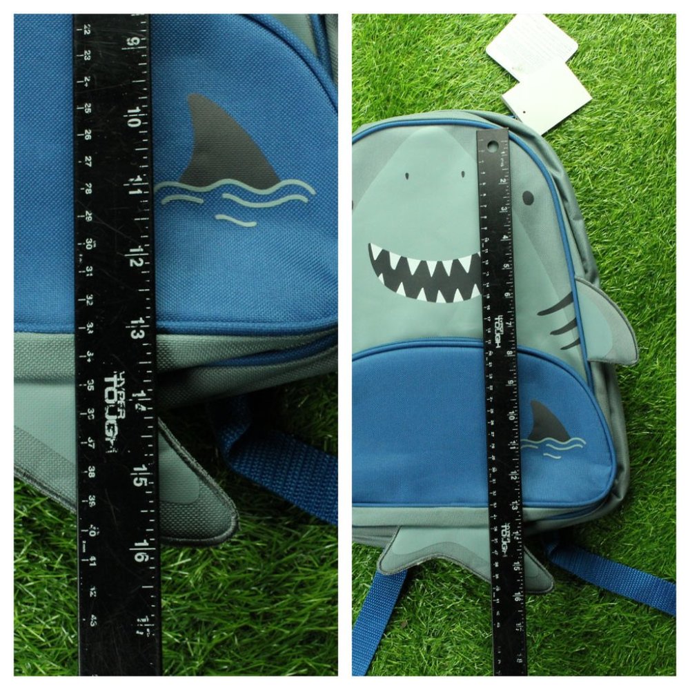 Stephen Joseph Youth Backpack Shark - Picture 2 of 6